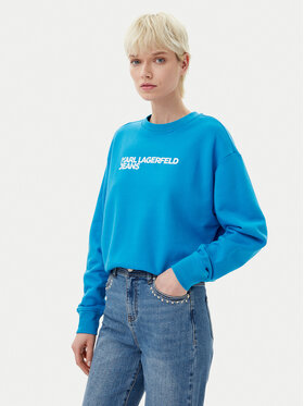Karl Lagerfeld Jeans Karl Lagerfeld Jeans Суитшърт A1W20005 Син Regular Fit