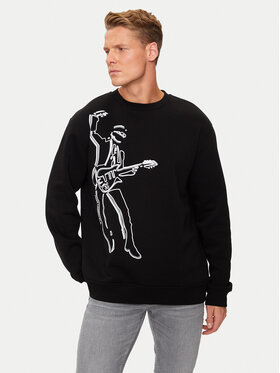 KARL LAGERFELD KARL LAGERFELD Mikina 705447 544908 Čierna Regular Fit