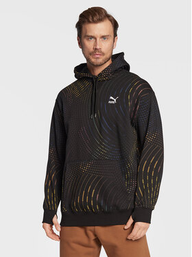 Puma Puma Džemperis Sportswear Printed 535666 Juoda Relaxed Fit