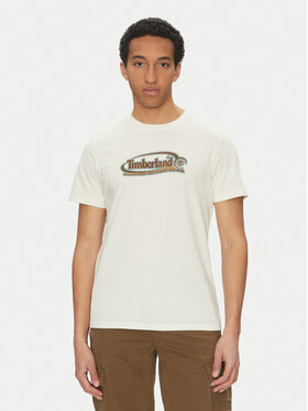Timberland Timberland T-Shirt TB0A6DJY Biały Regular Fit