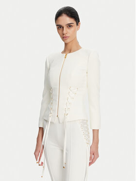Elisabetta Franchi Elisabetta Franchi Sakko GI-135-51E2 Weiß Regular Fit