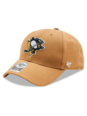 47 Brand 47 Brand Шапка с козирка NHL Pittsburgh Penguins '47 MVP SNAPBACK H-MVPSP15WBP-QL Кафяв