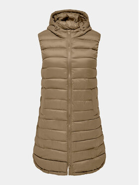 ONLY Carmakoma ONLY Carmakoma Bodywarmer Melody 15295929 Braun Regular Fit