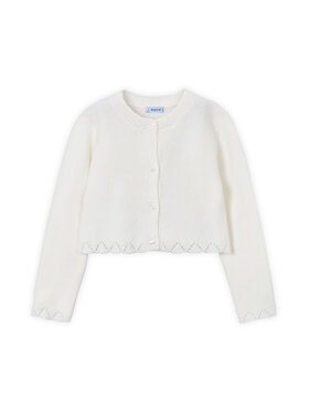 Mayoral Mayoral Strickjacke 4312 Écru Regular Fit