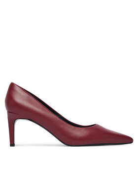 Calvin Klein Calvin Klein Szpilki Ess Stiletto 70 HW0HW02607 Bordowy