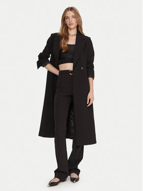Just Cavalli Just Cavalli Stoffhose 79PAA131 N0626 Schwarz Flare Fit