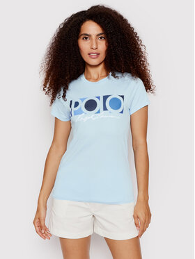 Polo Ralph Lauren Polo Ralph Lauren T-Shirt 211856637007 Niebieski Regular Fit