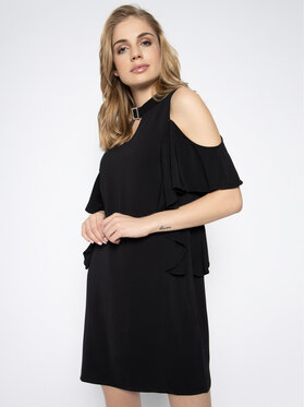 Guess Guess Rochie cocktail Philipa W0GK91 W9X50 Negru Regular Fit