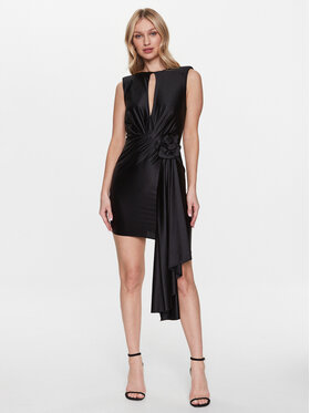Babylon Babylon Rochie cocktail S-EM0749 Negru Regular Fit