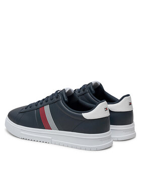 Tommy Hilfiger Superge Supercup Lth Seasonal FM0FM05129 Mornarsko Modra