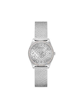 Guess Guess Hodinky GW0748L1 Stříbrná