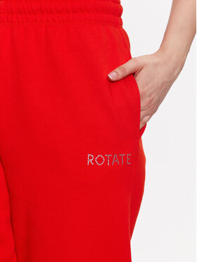 ROTATE Donji Dio Trenerke Mimi 7001571030 Crvena Relaxed Fit