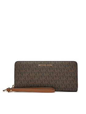 MICHAEL Michael Kors MICHAEL Michael Kors Liels sieviešu maks Jet Set 32F1GJ6E7B Brūns