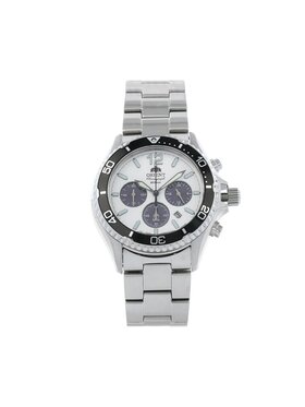 Orient Orient Ρολόι Mako Solar RA-TX0203S10B Ασημί