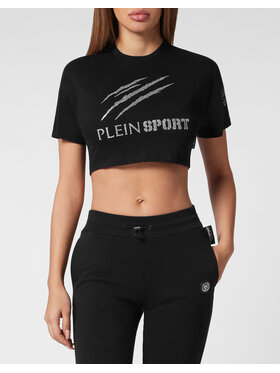 Plein Sport Plein Sport T-Shirt 12967 Czarny Regular Fit
