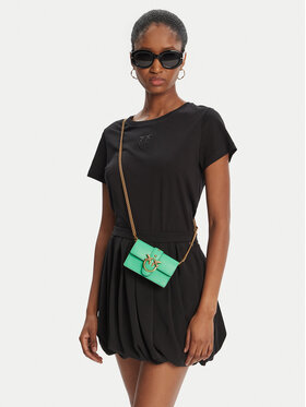 PINKO PINKO Ročna torba Love One Micro C . AI 24-25 PCPL 100064 A0F1 Zelena