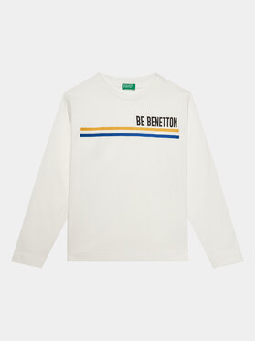 United Colors Of Benetton United Colors Of Benetton Blusa 3I1XC10D7 Bianco Regular Fit