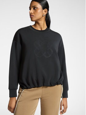Elena Mirò Elena Mirò Bluza G878Z000531N033 Czarny Boxy Fit