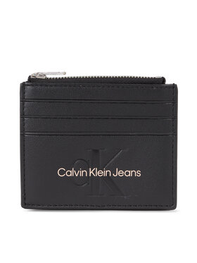 Calvin Klein Jeans Calvin Klein Jeans Чохол для кредиток Sculpted Cardcase 6Cc Mono K60K608399 Чорний