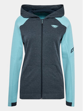 Dynafit Dynafit Džemperis ar kapuci 24/7 Ptc Zip Hoody W 71507 Zils Regular Fit