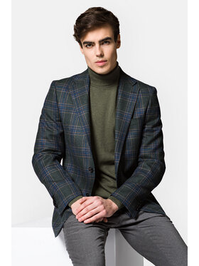 Lancerto Lancerto Marynarka MA099222000011 Zielony Slim Fit