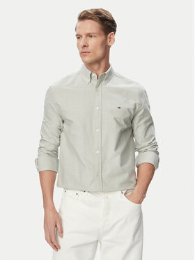 Tommy Jeans Tommy Jeans Cămașă DM0DM21298 Verde Regular Fit