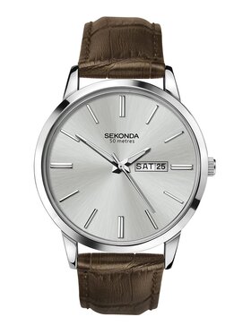 Sekonda Sekonda Zegarek Sekonda-1661 Brązowy