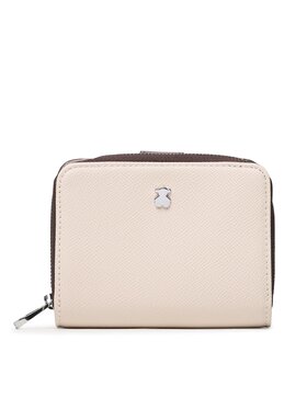 TOUS TOUS Малък дамски портфейл Billetera S. New Dubai 2001689901 Бежов