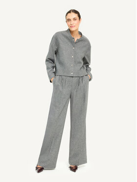 KMX KMX Spodnie materiałowe 809140017 Szary Wide Fit