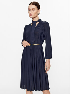 Marella Marella Sukienka codzienna Circo 2336260338200 Granatowy Regular Fit