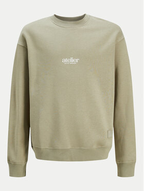 Jack&Jones Junior Jack&Jones Junior Majica dugih rukava Brooklyn Graphic 12263290 Bež Relaxed Fit