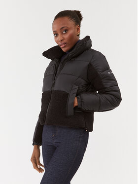 Columbia Columbia Vatovaná bunda Leadbetter Point™ Sherpa Hybrid Černá Regular Fit