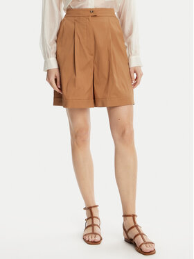 Max Mara Beachwear Max Mara Beachwear Бермуди Sultano 2516141019 Кафяв Relaxed Fit