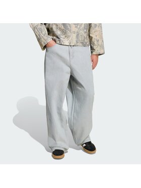 adidas adidas Jeansy 159460 Błękitny Loose Fit