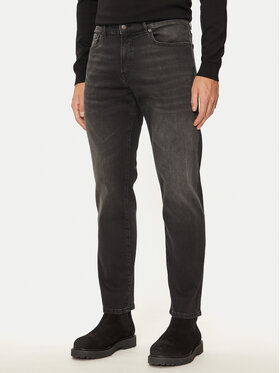 BOSS Boss Jeansy Maine 50528351 Černá Regular Fit