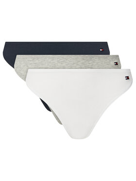 Tommy Hilfiger Tommy Hilfiger Set di 3 perizomi UW0UW05752 Multicolore