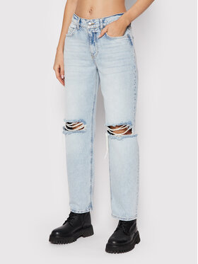 Vero Moda Vero Moda Džínsy Sky 10266282 Modrá Loose Fit