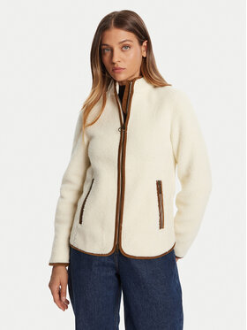 Barbour Barbour Polár kabát LFL0056CR11 Ekru Regular Fit