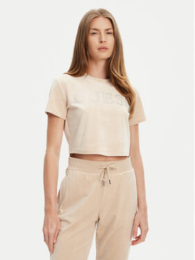 Guess Guess Блузка V3BI01 K0232 Бежевий Regular Fit