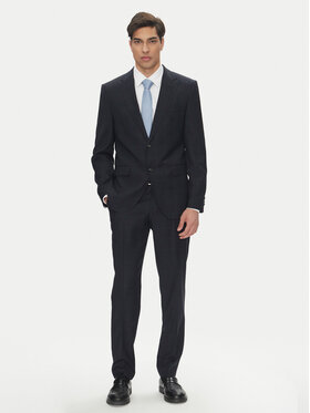 BOSS BOSS Anzug H-Jeckson 50546122 Dunkelblau Regular Fit