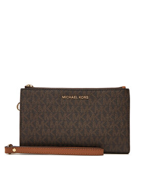 MICHAEL Michael Kors MICHAEL Michael Kors Голям дамски портфейл Jet Set 32F1GJ6W4B Кафяв