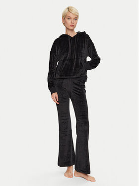 DKNY DKNY Pyžamo YI80034 Čierna Relaxed Fit