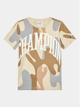 Champion Champion Футболка 306363 Бежевий Regular Fit