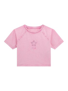 Guess Kids Guess Kids Top 176659 Różowy Classic Fit