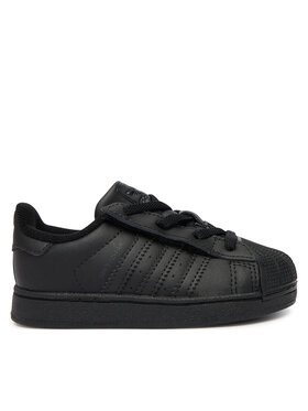 adidas adidas Superge Superstar II Comfort Closure Elastic Lace JR9415 Črna