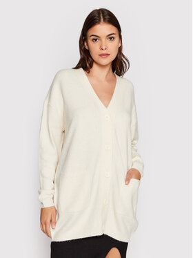 Urban Classics Urban Classics Pletena jopica Fluffy TB4740 Bež Oversize