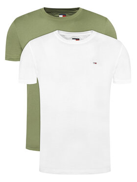 Tommy Jeans Tommy Jeans 2 marškinėlių komplektas DM0DM20687 Spalvota Slim Fit
