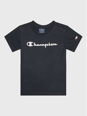 Champion Champion Marškinėliai 305365 Juoda Regular Fit