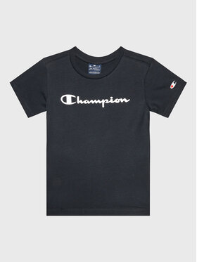 Champion Champion T-krekls 305365 Melns Regular Fit