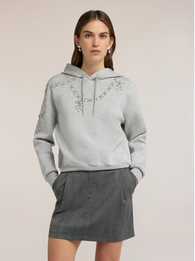 Motivi Motivi Bluza G805W003836N013 Szary Regular Fit